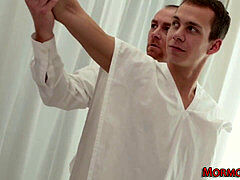 Mormon wolf gets masturbated