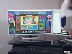 Tat faggot roll flop and facial cumshot jizz