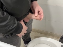 Used like a toy in a public restroom by hot gay hunk Arg Boys