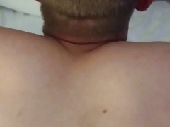 Fit lad taking BBC in long seccion