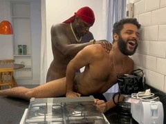 Jhon Black and Ei Davi Lobo enjoy interracial amateur fun