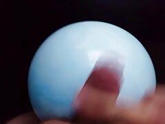 Blue Playball Cum Rub