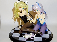 Kobato and Maria figure bukkake Sof (Failure)