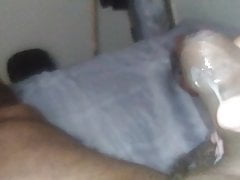 CUMM SHOT RIGHT BEFORE WORK YOU READY FOR THIS GOOD DICK