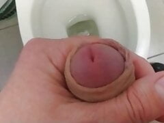 My cum at work