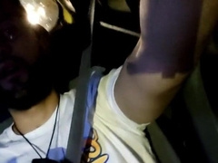 Public Wanking Off In a Cab On The Streets Of Medellin City Got Caught Numerous Times