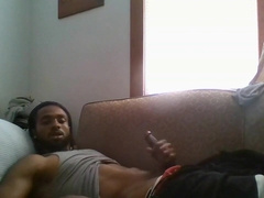 Str8 bbc jerking watching porn