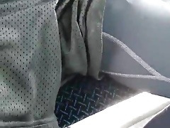 Rubbing His Bulge
