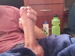 My ginormous man sausage nutting a hefty stream - Spunking so super-hot