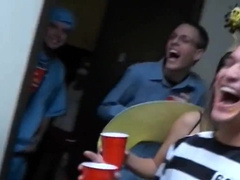 Wild Soiree turns into a wild ass party with Homos Tear Up Backside Crevasses