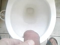 Me taking a pee