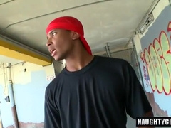 pretty gay Interracial And ass cumshot