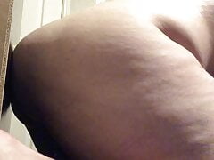 Chubby ass bouncing on bbc