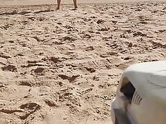 On the Nudist Beach
