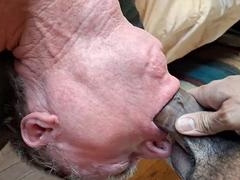 Gay bbc deepthroat, pussy-smothering, big gay daddy cock