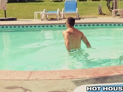 HotHouse - Naughty Nic Sahara Lures Stranger by the Pool