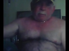 grandpa cum on cam