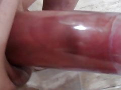 73yrold Grandpa 208 uncut vacuum suck chub solo close cock