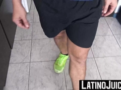 Lewd latino German treats 3 pulsating schlongs of super hot boys