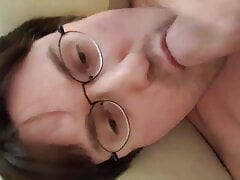 self suck cum in mouth
