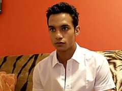 Submissive dude in debt using his talented feet in a hot vid