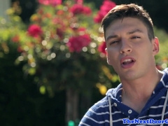 Torn hard ripped jock jacking in jailcell