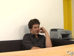 Sesh with a kinky twist - Indecent Man Meat deepthroating and sucking on hot babes