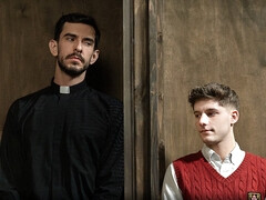 Choir boy feels holy cock down the ass in insane porn play