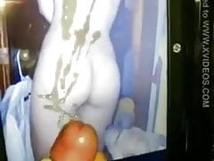 Cumblast on my ex girlfriends ass