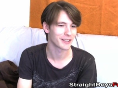 Slutty MILF giving amateur guys dicks blowjob and handjob