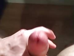 Thick Uncut Cock Shooting Big Load