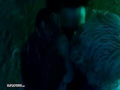 Eurocreme.com - Gay Twinks threesome, outdoor and at night