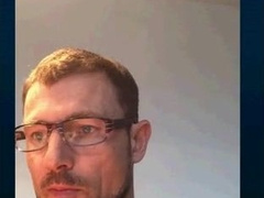 Str8 daddy showing off his cock on cam 5