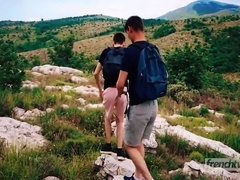 Two Twinks In The Nature And A