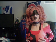 Double Squirting Crossdresser (whole show) by vikkicd16