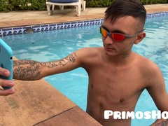 Gabriel Warm BEAU ARRIVES JUST ON TIME AND CATCHES THE HOP, UTTER VID ON CRIMSON.