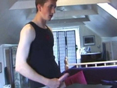 Big Cock Derek Jerks Off