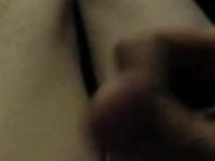 Cumshot while watching porn in slowmotion