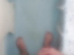quick piss in the shower