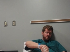 Medical Center Fuck-Fest - Taking Off My Scrubs and Petting Off