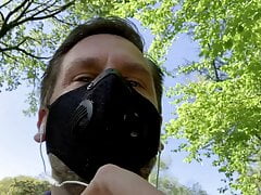 MenOver30 - Hans Berlin Jerking His Uncut Meat Outdoors