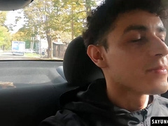 Julian Shul humps his mischievous son-in-law Sebas Gold in his taut fuck-holes