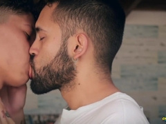 Liam Sareth And Camilo Brown - Giving A Sloppy Deepthroat Edging Blowjob To Hot Big Dick Latino Post Cum