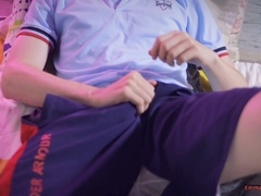 Fountains, eating my own cum, big gay cocks cumming