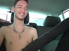 Indecent homosexual sex games in a car