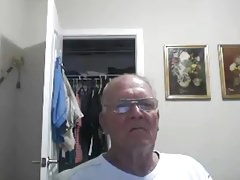 grandpa stroke on webcam