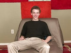 Auditioning Boy Falls for the Casting Director