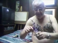 Princess Karpani's panty boy slut fucks himself ass to mouth