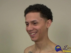 Straight Latinos Rafael and Alex  are sucking dicks for the first time