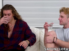 Hot Giovanni plants his creamy load inside Benji Jaggers twink hole